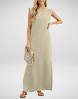 Oshoa™ | Portofina Sleek Maxi Dress