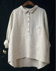 Oshoa™ - Isla Linen Long Sleeve Shirt