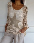 Oshoa™ - Sea Star Knit Top