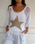 Oshoa™ - Sea Star Knit Top